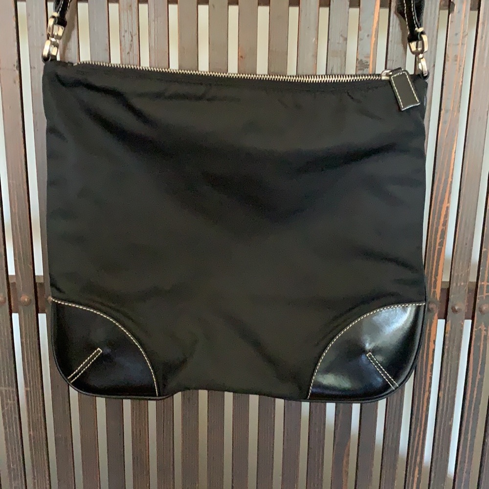 Authentic Prada Black Tessuto Nylon Crossbody Bag - image 5